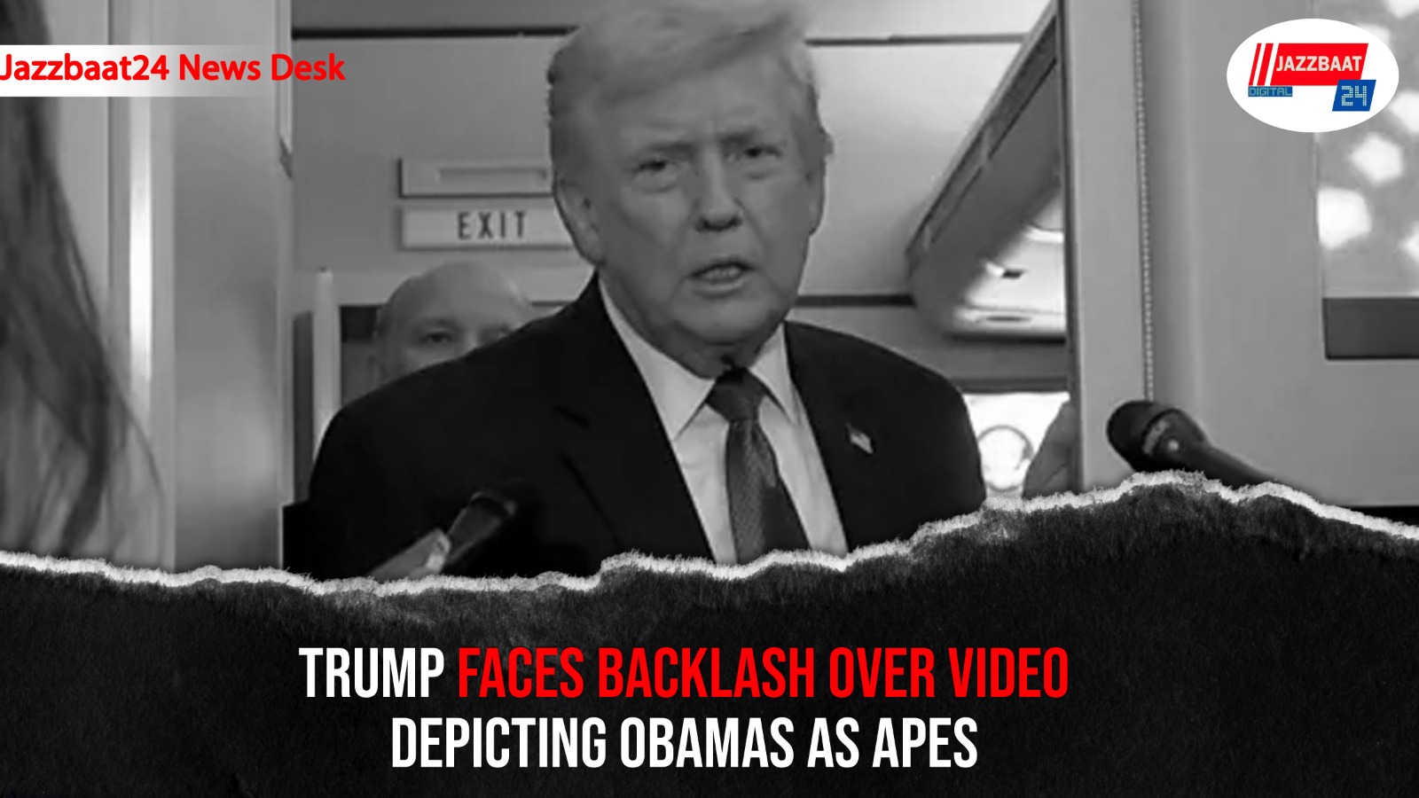 Trump Faces Backlash Over Video Depicting Obamas as Apes
