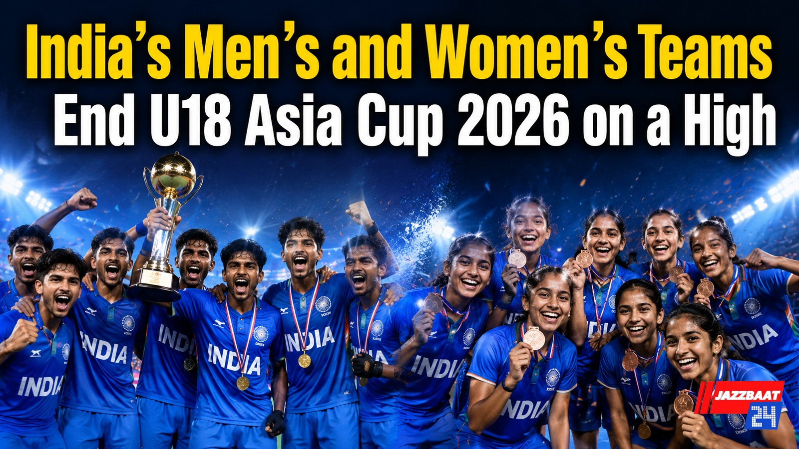 India’s Men’s and Women’s Teams End U18 Asia Cup 2026 on a High