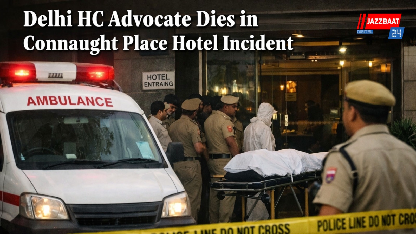 Delhi HC Advocate Dies in Connaught Place Hotel Incident