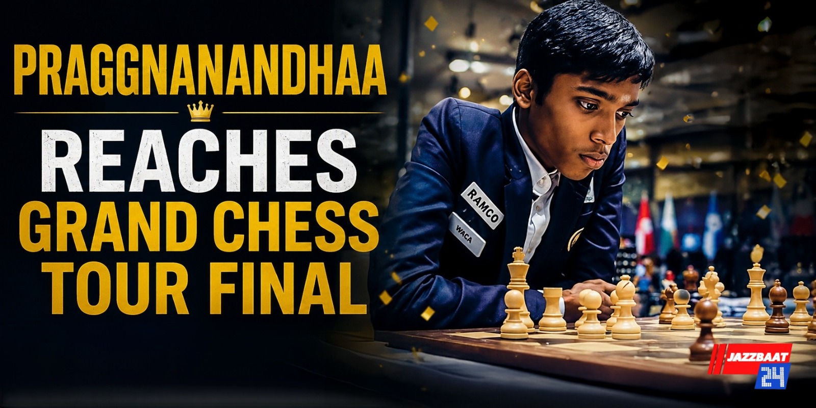 Praggnanandhaa Reaches Grand Chess Tour Final