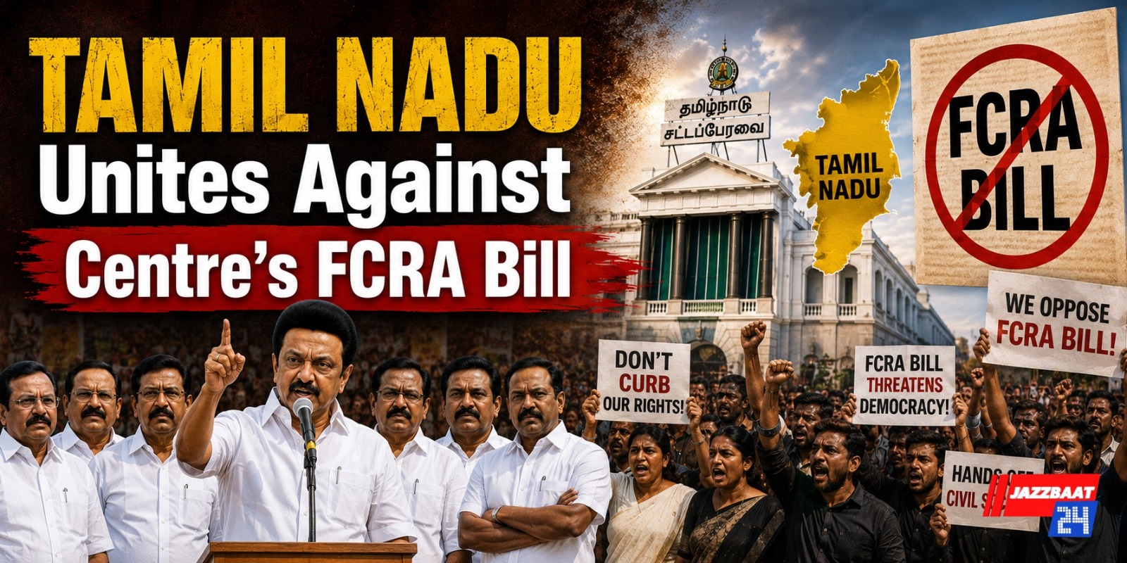 Tamil Nadu Unites Against Centre’s FCRA Bill