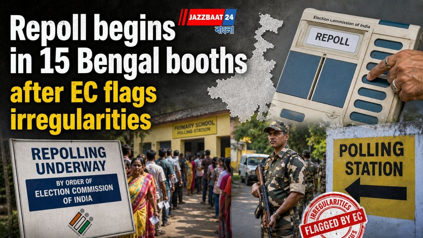 Repoll begins in 15 Bengal booths after EC flags irregularities