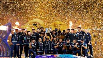 Gujarat Titans lifts IPL 2022 trophy, messages for Titans deluges social media