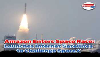 Amazon Enters Space Race: Launches Internet Satellites to Challenge SpaceX
