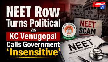 NEET Row Turns Political as KC Venugopal Calls Government ‘Insensitive’