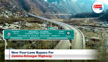 New Four-Lane Bypass For Jammu-Srinagar Highway 
