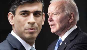 JOE BIDEN EXTENDS CONGRATULATIONS TO UK PM RISHI SUNAK; BOTH DISCUSS RUSSIA-UKRAINE CONFLICT 