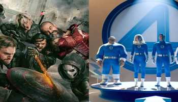 Exclusive set photos reveal the Avengers, New Avengers, and Fantastic Four joining forces for cinema's most ambitious crossover yet