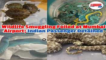 Wildlife Smuggling Foiled at Mumbai Airport; Indian Passenger Detained