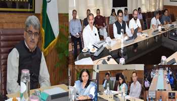 CS reviews pace & progress of different urban development works including SCM