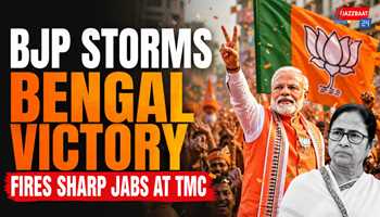 BJP Storms Bengal Victory, Fires Sharp Jabs at TMC