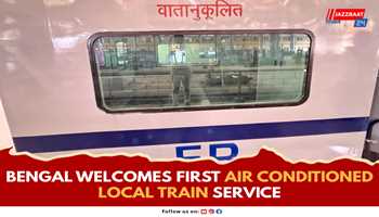 Bengal Welcomes First Air Conditioned Local Train Service
