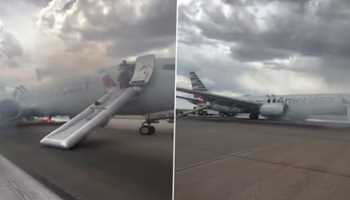 American Airlines Flight Aborts Takeoff at Denver Airport, Passengers Evacuated After Fire