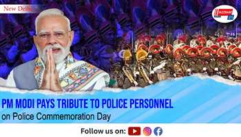 PM Modi Pays Tribute to Police Personnel on Police Commemoration Day
