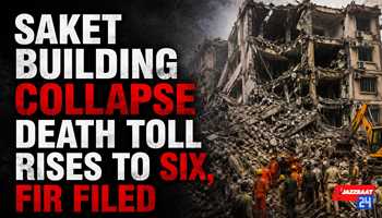 Saket Building Collapse Death Toll Rises to Six, FIR Filed