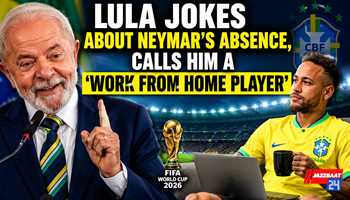Lula Jokes About Neymar's Absence, Calls Him a 'Work From Home Player'