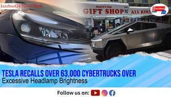 Tesla Recalls Over 63,000 Cybertrucks Over Excessive Headlamp Brightness

