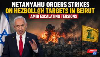 Netanyahu Orders Strikes on Hezbollah Targets in Beirut Amid Escalating Tensions