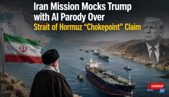 Iran Mission Mocks Trump with AI Parody Over Strait of Hormuz “Chokepoint” Claim
