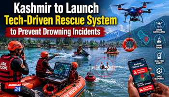 Kashmir to Launch Tech-Driven Rescue System to Prevent Drowning Incidents
