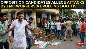 Opposition Candidates Allege Attacks by TMC Workers at Polling Booths
