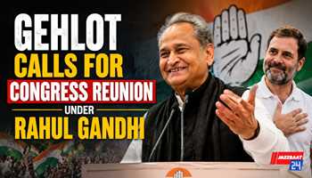 Gehlot Calls for Congress Reunion Under Rahul Gandhi