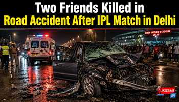 Two Friends Killed in Road Accident After IPL Match in Delhi