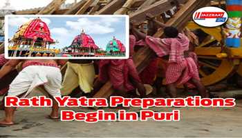 Rath Yatra preparations begin in Puri

