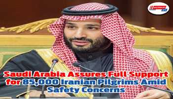 Saudi Arabia orders authorities to ensure all necessary support for over 85,000 Iranian pilgrims until it is safe for them to return home.