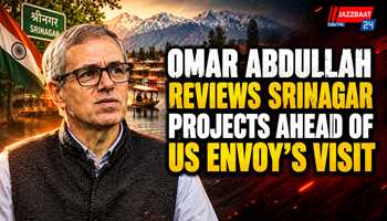 Omar Abdullah Reviews Srinagar Projects Ahead of US Envoy’s Visit