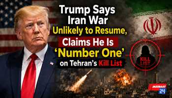 Trump Says Iran War Unlikely to Resume, Claims He Is ‘Number One’ on Tehran’s Kill List
