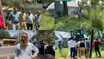 Massive Anti-Cannabis Drive Launched in Drugmulla on DC Kupwara’s Directions
