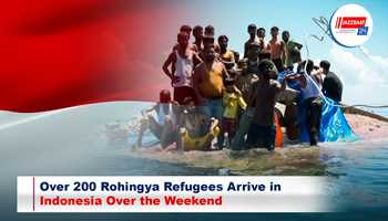 Over 200 Rohingya Refugees Arrive in Indonesia Over the Weekend
