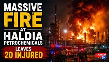 Massive Fire at Haldia Petrochemicals Leaves 20 Injured