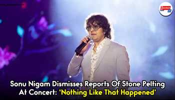 Sonu Nigam dismisses reports of stone pelting at concert: ‘Nothing like that happened.