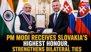 PM Modi Receives Slovakia’s Highest Honour, Strengthens Bilateral Ties