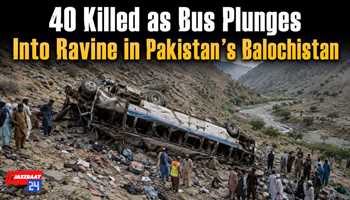 40 Killed as Bus Plunges Into Ravine in Pakistan's Balochistan