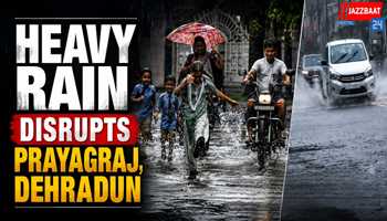 Heavy Rain Disrupts Prayagraj, Dehradun
