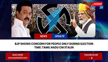 "Tamil Nadu CM Stalin Accuses BJP: Alleges Selective Concern for Voters During Elections"