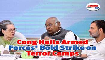 Cong Hails Armed Forces' Bold Strike on Terror Camps