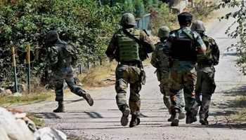 Encounter breaks out between terrorists and security forces in Anantnag 
