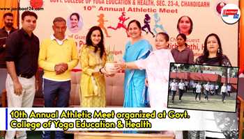 10th Annual Athletic Meet organized at Govt. College of Yoga Education & Health