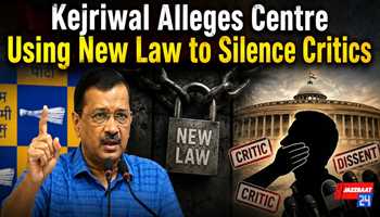Kejriwal Alleges Centre Using New Law to Silence Critics