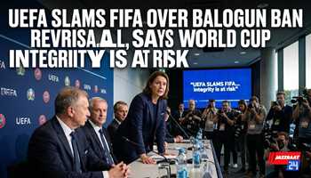 UEFA Slams FIFA Over Balogun Ban Reversal, Says World Cup Integrity Is at Risk