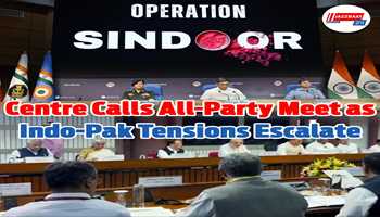 Centre Calls All-Party Meet as Indo-Pak Tensions Escalate