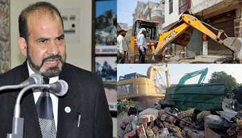 Anti-encroachment drive, Special Reports from Farooq  Renzu Shah