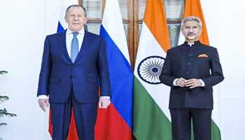 TALKS BETWEEN JAISHANKAR AND HIS RUSSIAN COUNTERPART LAVROV TO TAKE PLACE IN MOSCOW TODAY