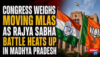 Congress Weighs Moving MLAs as Rajya Sabha Battle Heats Up in Madhya Pradesh