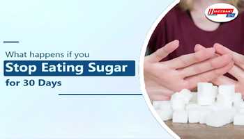 What are the benefits of giving up sweets for 30 days?