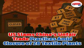 US Slams China’s Unfair Trade Practices Amid Closure of 28 Textile Plants

